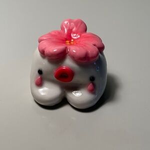 Handmade polymer clay desk friend